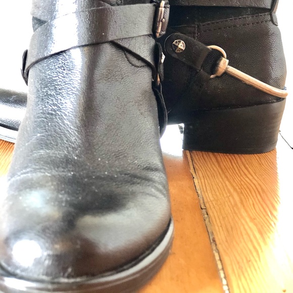 🖤 FRANCO SARTO BLACK BOOTIES 🖤 - Picture 2 of 11